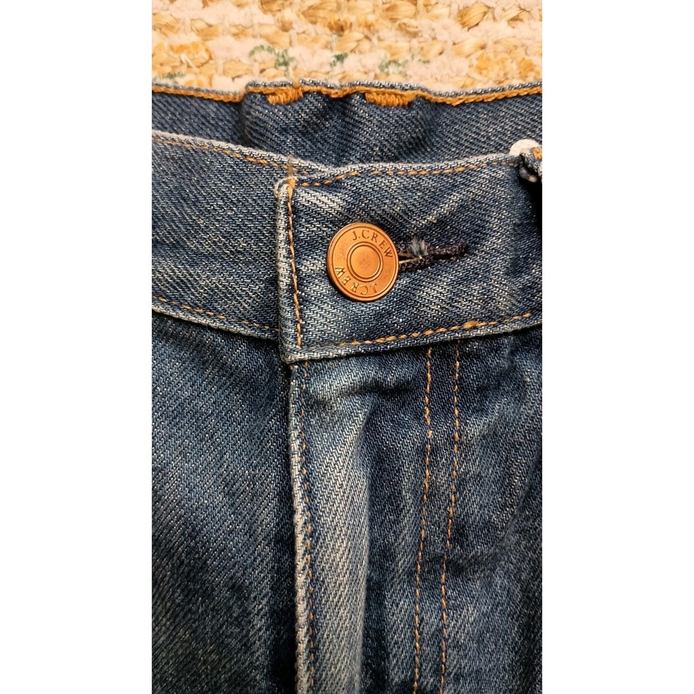 J.Crew High Rise Slouchy Boyfriend Jeans Womens 26 Medium Wash Straight NWOT - Picture 7 of 13